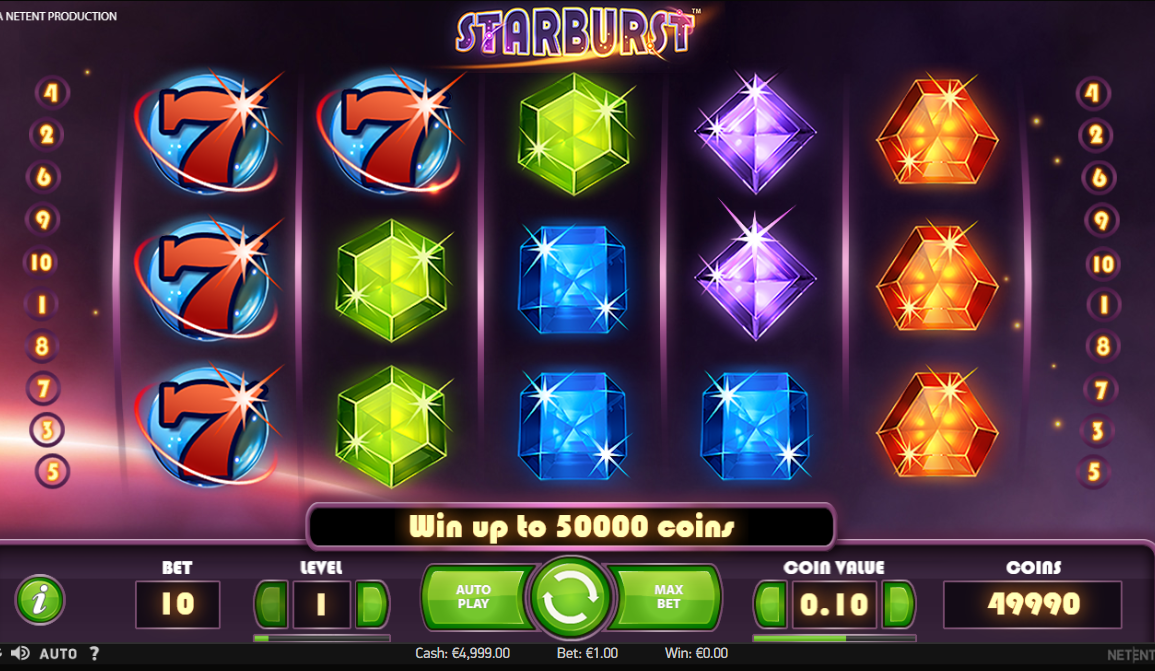 Starburst - Online Casino Bonus