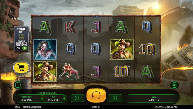 Zombie Apocalypse slot igra