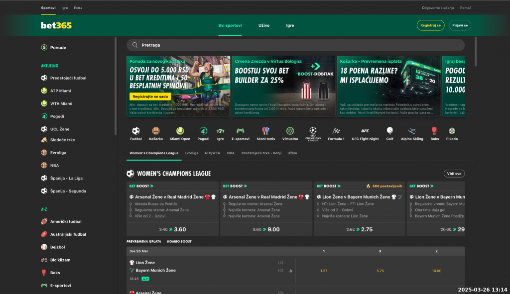 bet365 srbija