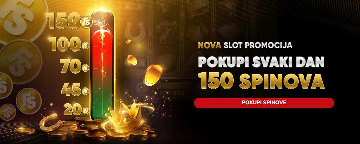 Nova Slot Promocija na MaxBet do 150 Spinova Svaki Dan - Online Casino ...