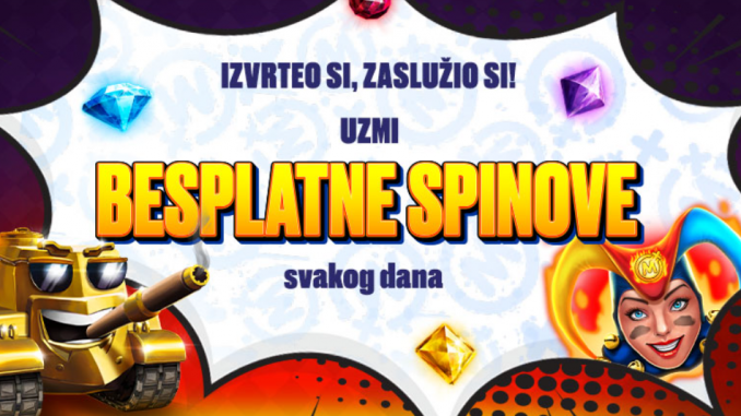 Besplatne spinove u Mozzart Bet - Online Casino Bonus
