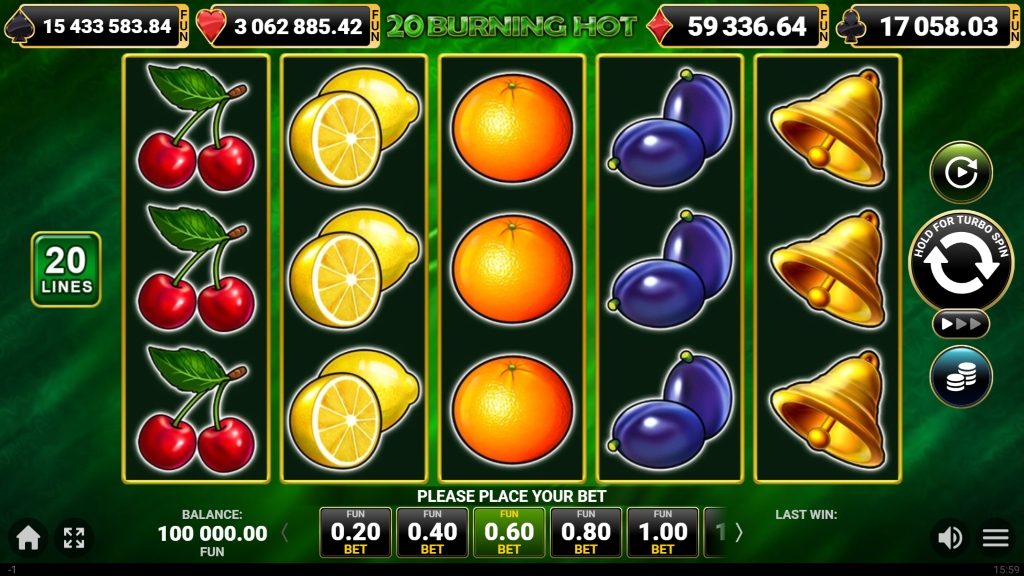 20 Burning Hot Slot