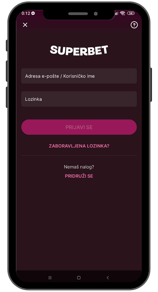 Prijava putem mobilna aplikacija