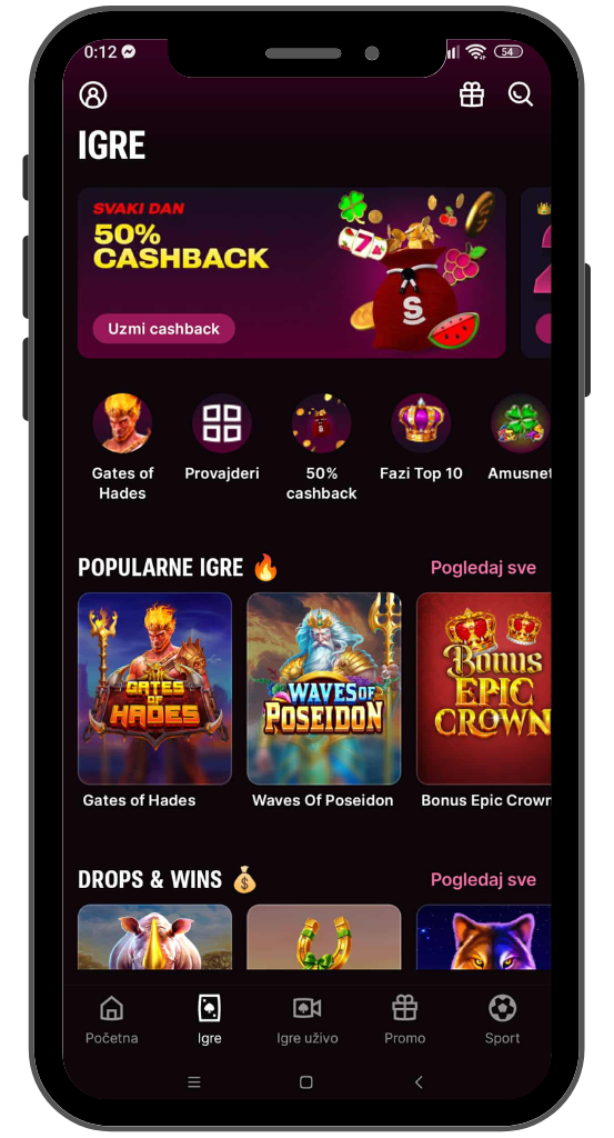 Superbet kazino mobilna aplikacija