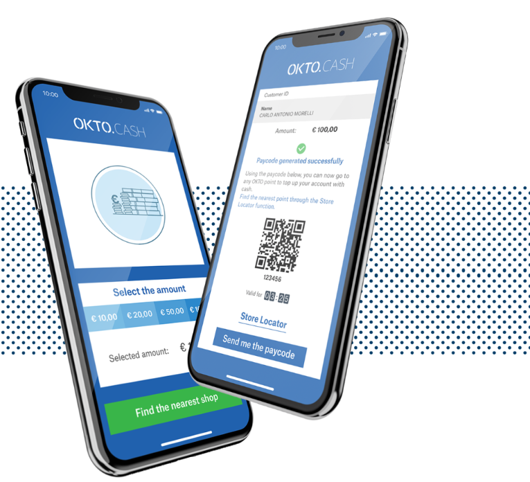 Okto.Cash gotovinska uplata depozita za kazino