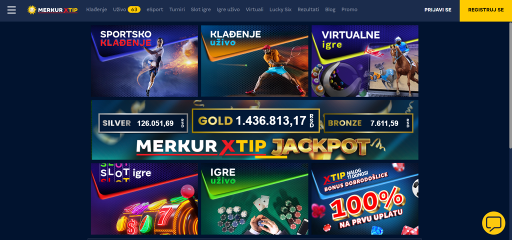 Merkurxtip početna strana