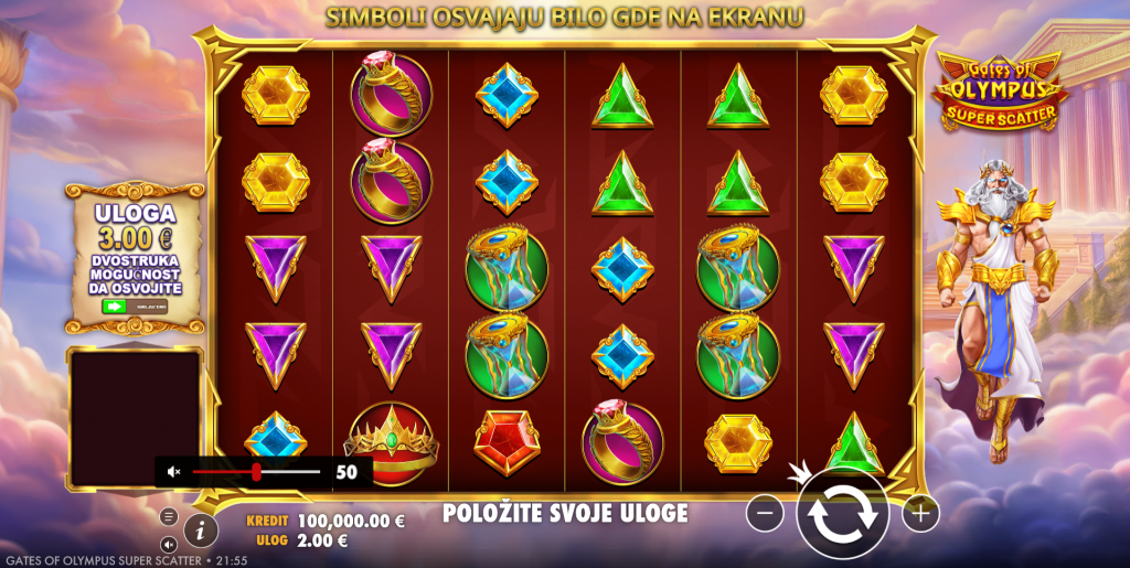 Gates of Olympus Super Scatter slot Pragmatic Play-a. 