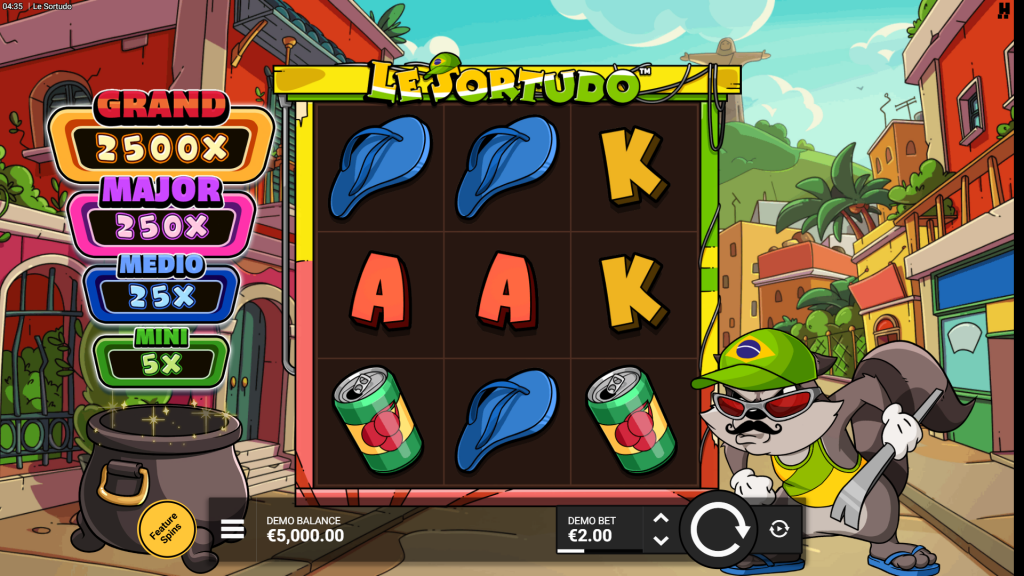 Le Sortudo slot igra