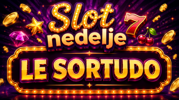 Le sortudo slot nedelje